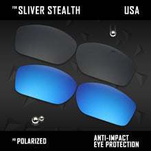 Load image into Gallery viewer, Anti Scratch Polarized Replacement Lenses for-Oakley Sliver Stealth