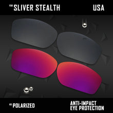 Load image into Gallery viewer, Anti Scratch Polarized Replacement Lenses for-Oakley Sliver Stealth