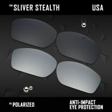 Load image into Gallery viewer, Anti Scratch Polarized Replacement Lenses for-Oakley Sliver Stealth
