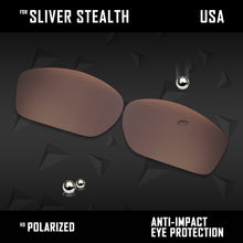 Load image into Gallery viewer, Anti Scratch Polarized Replacement Lenses for-Oakley Sliver Stealth