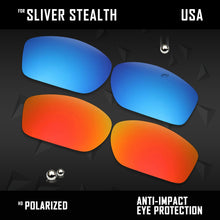 Load image into Gallery viewer, Anti Scratch Polarized Replacement Lenses for-Oakley Sliver Stealth