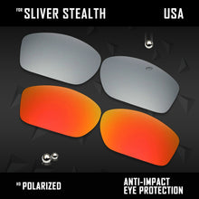 Load image into Gallery viewer, Anti Scratch Polarized Replacement Lenses for-Oakley Sliver Stealth