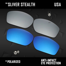 Load image into Gallery viewer, Anti Scratch Polarized Replacement Lenses for-Oakley Sliver Stealth