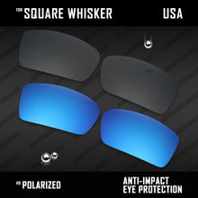 Load image into Gallery viewer, Anti Scratch Polarized Replacement Lenses for-Oakley Square Whisker