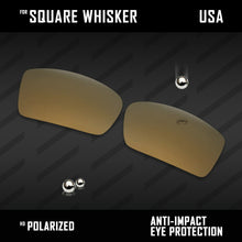 Load image into Gallery viewer, Anti Scratch Polarized Replacement Lenses for-Oakley Square Whisker