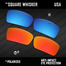 Load image into Gallery viewer, Anti Scratch Polarized Replacement Lenses for-Oakley Square Whisker