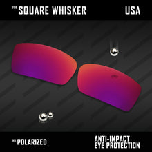 Load image into Gallery viewer, Anti Scratch Polarized Replacement Lenses for-Oakley Square Whisker