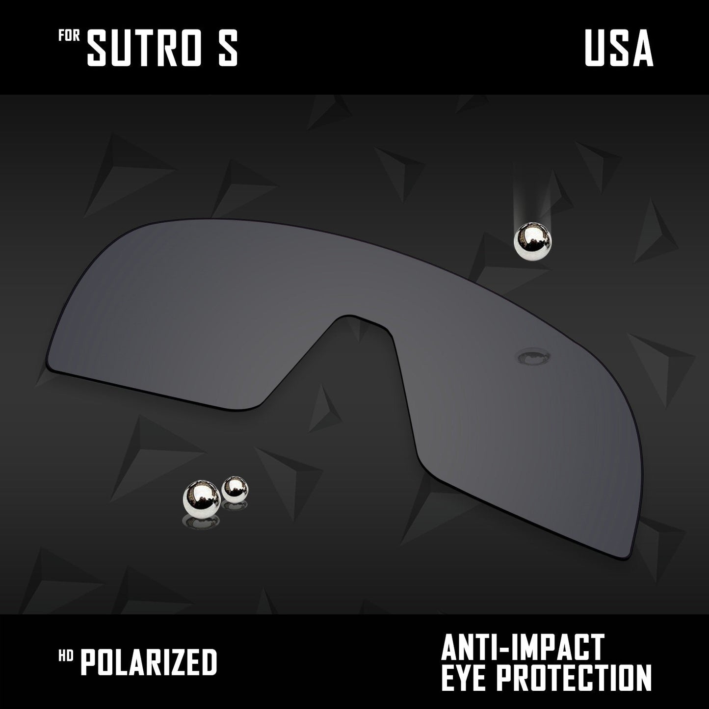 Anti Scratch Polarized Replacement Lenses for-Oakley Sutro S