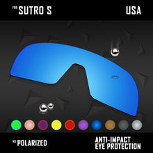 Anti Scratch Polarized Replacement Lenses for-Oakley Sutro S