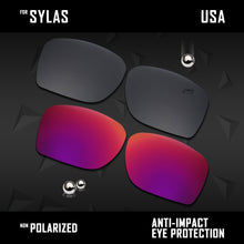 Load image into Gallery viewer, Anti Scratch Polarized Replacement Lenses for-Oakley Sylas