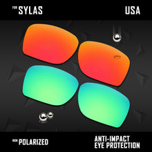 Load image into Gallery viewer, Anti Scratch Polarized Replacement Lenses for-Oakley Sylas