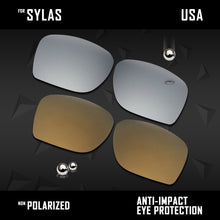 Load image into Gallery viewer, Anti Scratch Polarized Replacement Lenses for-Oakley Sylas