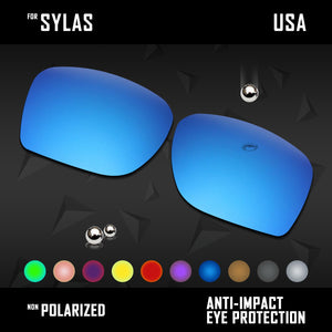 Anti Scratch Polarized Replacement Lenses for-Oakley Sylas