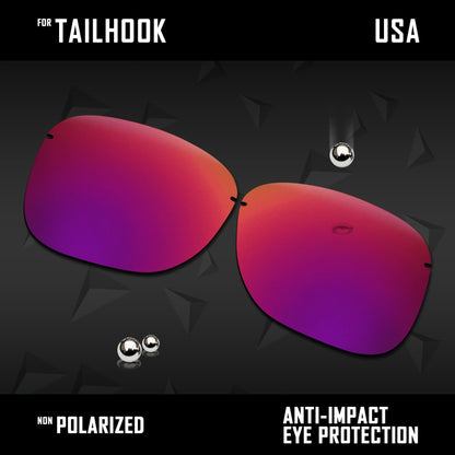 Anti Scratch Polarized Replacement Lenses for-Oakley Tailhook