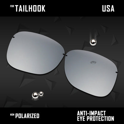 Anti Scratch Polarized Replacement Lenses for-Oakley Tailhook