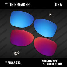 Load image into Gallery viewer, Anti Scratch Polarized Replacement Lenses for-Oakley Tie Breaker