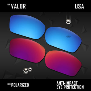 Anti Scratch Polarized Replacement Lenses for-Wiley X Valor