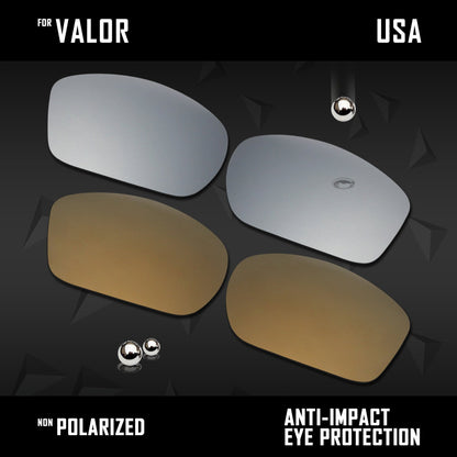 Anti Scratch Polarized Replacement Lenses for-Wiley X Valor