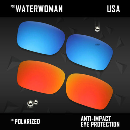Anti Scratch Polarized Replacement Lenses for-Costa Del Mar Waterwoman