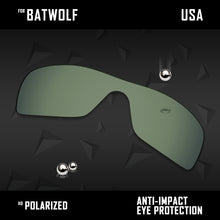 Load image into Gallery viewer, Anti Scratch Polarized Replacement Lenses for-Oakley Batwolf OO9101 Options