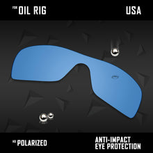 Load image into Gallery viewer, Anti Scratch Polarized Replacement Lenses for-Oakley Oil Rig Options