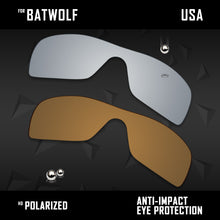 Load image into Gallery viewer, Anti Scratch Polarized Replacement Lenses for-Oakley Batwolf OO9101 Options