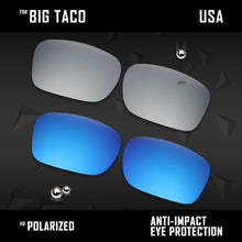 Load image into Gallery viewer, Anti Scratch Polarized Replacement Lenses for-Oakley Big Taco OO9173 Options