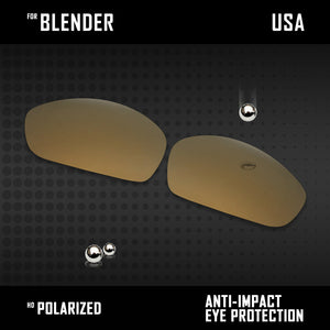 Anti Scratch Polarized Replacement Lenses for-Oakley Blender OO4059 Options
