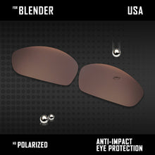 Load image into Gallery viewer, Anti Scratch Polarized Replacement Lenses for-Oakley Blender OO4059 Options