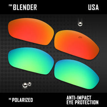 Load image into Gallery viewer, Anti Scratch Polarized Replacement Lenses for-Oakley Blender OO4059 Options
