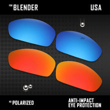 Load image into Gallery viewer, Anti Scratch Polarized Replacement Lenses for-Oakley Blender OO4059 Options