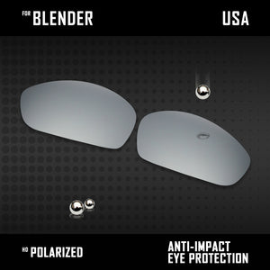 Anti Scratch Polarized Replacement Lenses for-Oakley Blender OO4059 Options