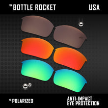 Load image into Gallery viewer, Anti Scratch Polarized Replacement Lenses for-Oakley Bottle Rocket OO9164 Opt
