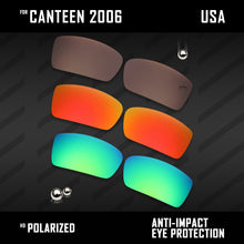 Load image into Gallery viewer, Anti Scratch Polarized Replacement Lenses for-Oakley Canteen 2006 Options