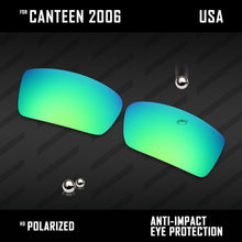 Load image into Gallery viewer, Anti Scratch Polarized Replacement Lenses for-Oakley Canteen 2006 Options