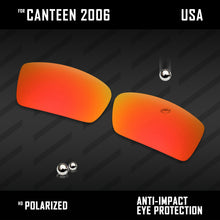 Load image into Gallery viewer, Anti Scratch Polarized Replacement Lenses for-Oakley Canteen 2006 Options