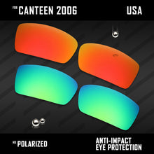 Load image into Gallery viewer, Anti Scratch Polarized Replacement Lenses for-Oakley Canteen 2006 Options