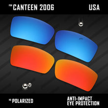 Load image into Gallery viewer, Anti Scratch Polarized Replacement Lenses for-Oakley Canteen 2006 Options