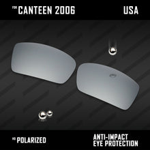 Load image into Gallery viewer, Anti Scratch Polarized Replacement Lenses for-Oakley Canteen 2006 Options