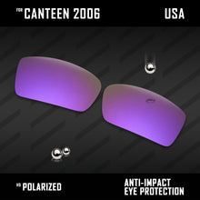 Load image into Gallery viewer, Anti Scratch Polarized Replacement Lenses for-Oakley Canteen 2006 Options