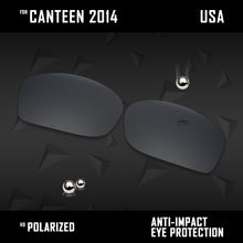 Load image into Gallery viewer, Anti Scratch Polarized Replacement Lenses for-Oakley Canteen 2014 OO9225 Opt