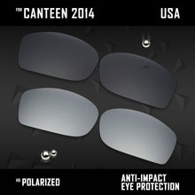 Load image into Gallery viewer, Anti Scratch Polarized Replacement Lenses for-Oakley Canteen 2014 OO9225 Opt