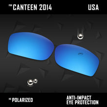 Load image into Gallery viewer, Anti Scratch Polarized Replacement Lenses for-Oakley Canteen 2014 OO9225 Opt