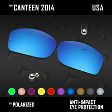 Load image into Gallery viewer, Anti Scratch Polarized Replacement Lenses for-Oakley Canteen 2014 OO9225 Opt