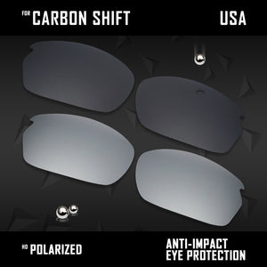 Anti Scratch Polarized Replacement Lenses for-Oakley Carbon Shift OO9302 Opt