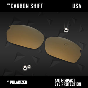 Anti Scratch Polarized Replacement Lenses for-Oakley Carbon Shift OO9302 Opt