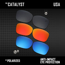 Load image into Gallery viewer, Anti Scratch Polarized Replacement Lenses for-Oakley Catalyst OO9272 Options