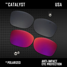 Load image into Gallery viewer, Anti Scratch Polarized Replacement Lenses for-Oakley Catalyst OO9272 Options