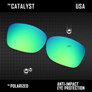 Anti Scratch Polarized Replacement Lenses for-Oakley Catalyst OO9272 Options