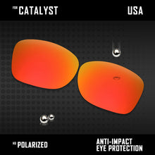 Load image into Gallery viewer, Anti Scratch Polarized Replacement Lenses for-Oakley Catalyst OO9272 Options